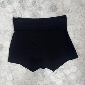 Black Envelope Skort